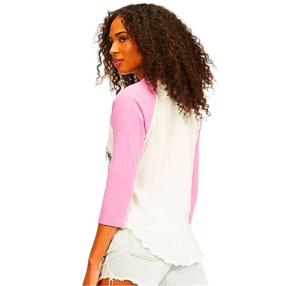 Billabong Ride Alone T-Shirt Orchard 3/4 Sleeves Crew Neckline Small NEW - Picture 2 of 11